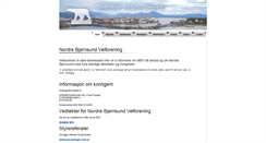 Desktop Screenshot of bjoernsund.no
