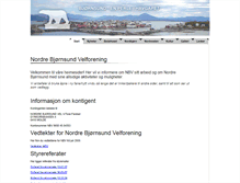 Tablet Screenshot of bjoernsund.no